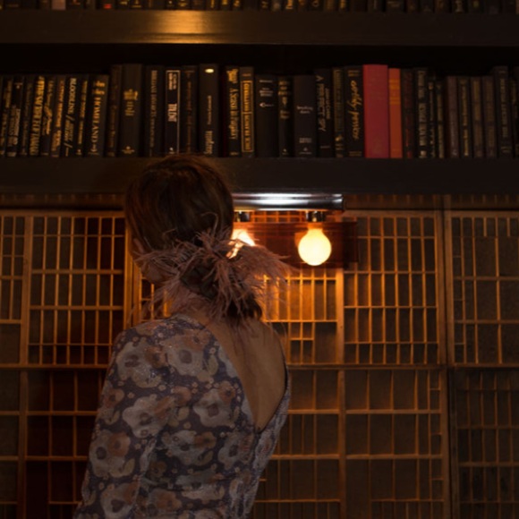 Stretchy lurex party dress. Vintage 70s pristine. Floor length - Picture 3 of 7